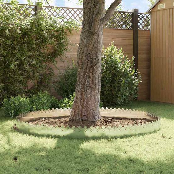 Séparation pelouse acier inox jardin aménagement paysager 103x22cm argent 10pcs - ComfortXL Outdoor Living - Image 4