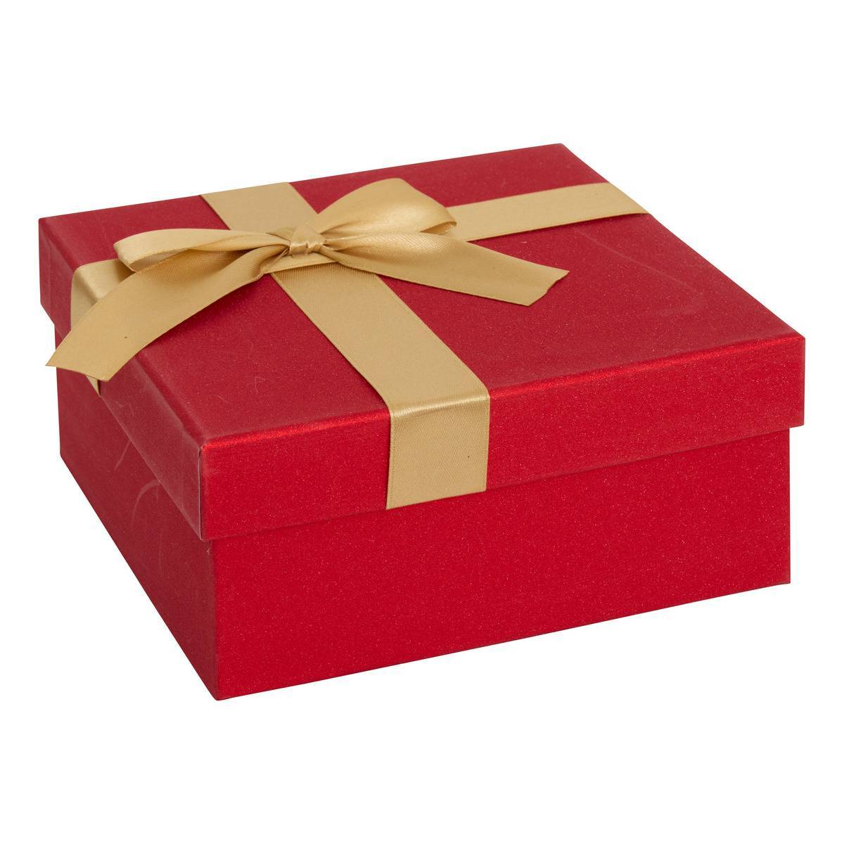 Feeric Christmas - Lot de 3 boîtes cadeau de Noël rouges à nœud - Feeric Lights & Christmas - Image 4