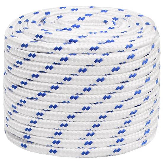 Corde de bateau Blanc 16 mm 25 m Polypropylène Maison Chic - Image 1
