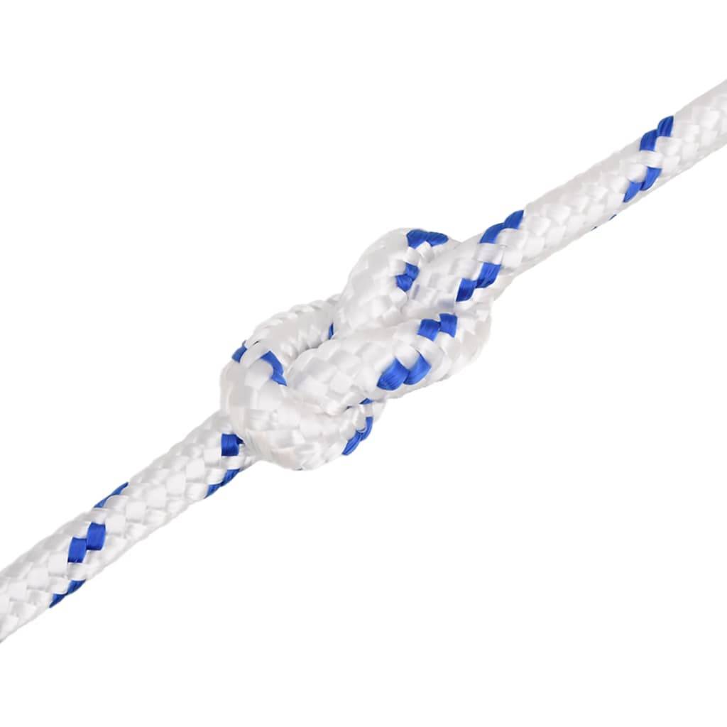 Corde de bateau Blanc 16 mm 25 m Polypropylène Maison Chic - Image 5