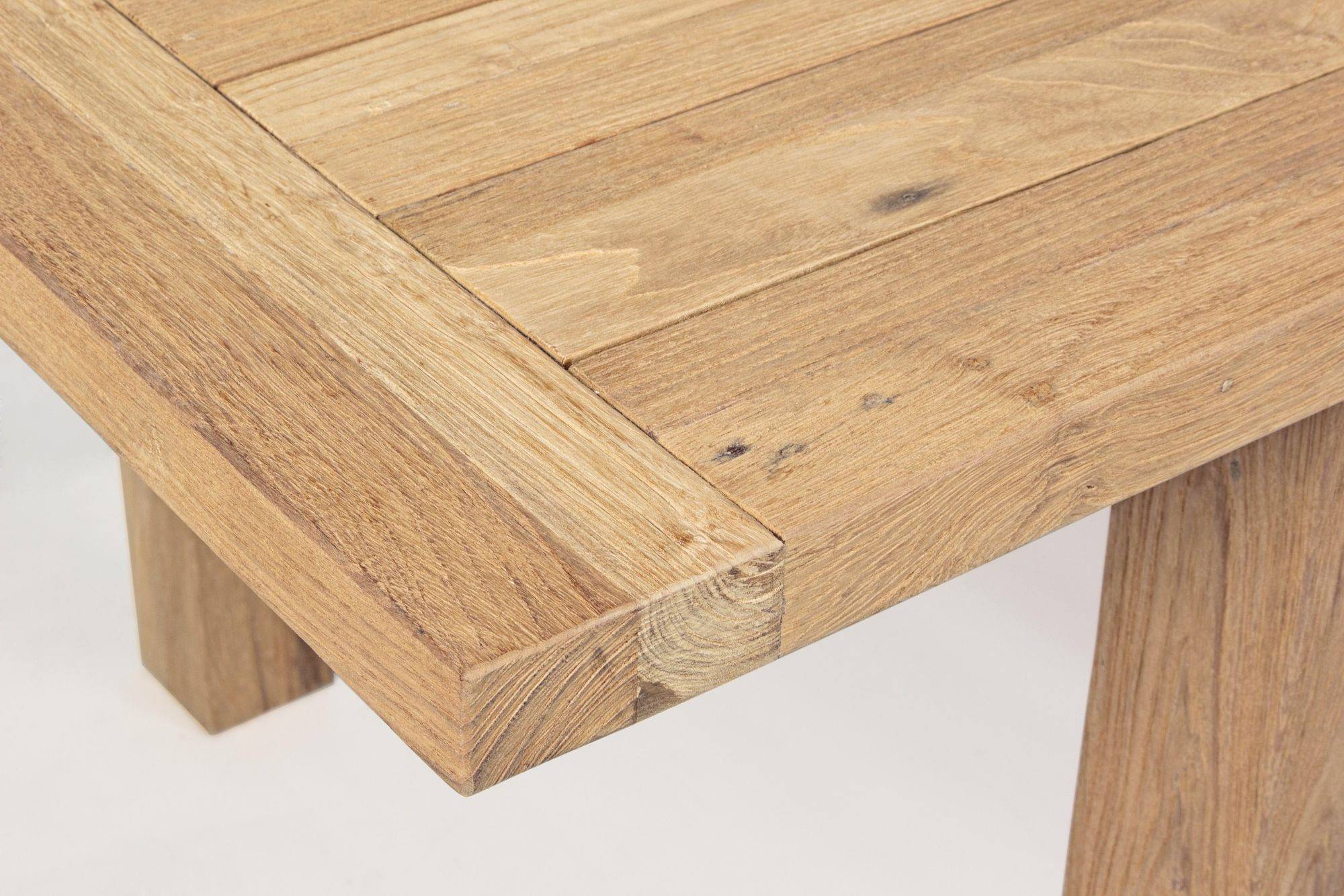 Autre - Table de jardin extensible en teck recyclé L160/220 - SAINT MALO - Image 9