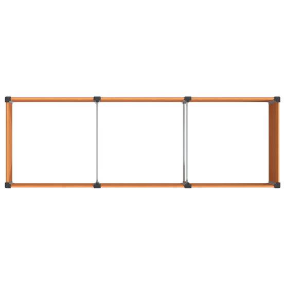 ComfortXL - Jardinière Surélevée WPC Aluminium Culture Légumes Fleurs 300x100x54cm Marron - ComfortXL Outdoor Living - Image 5