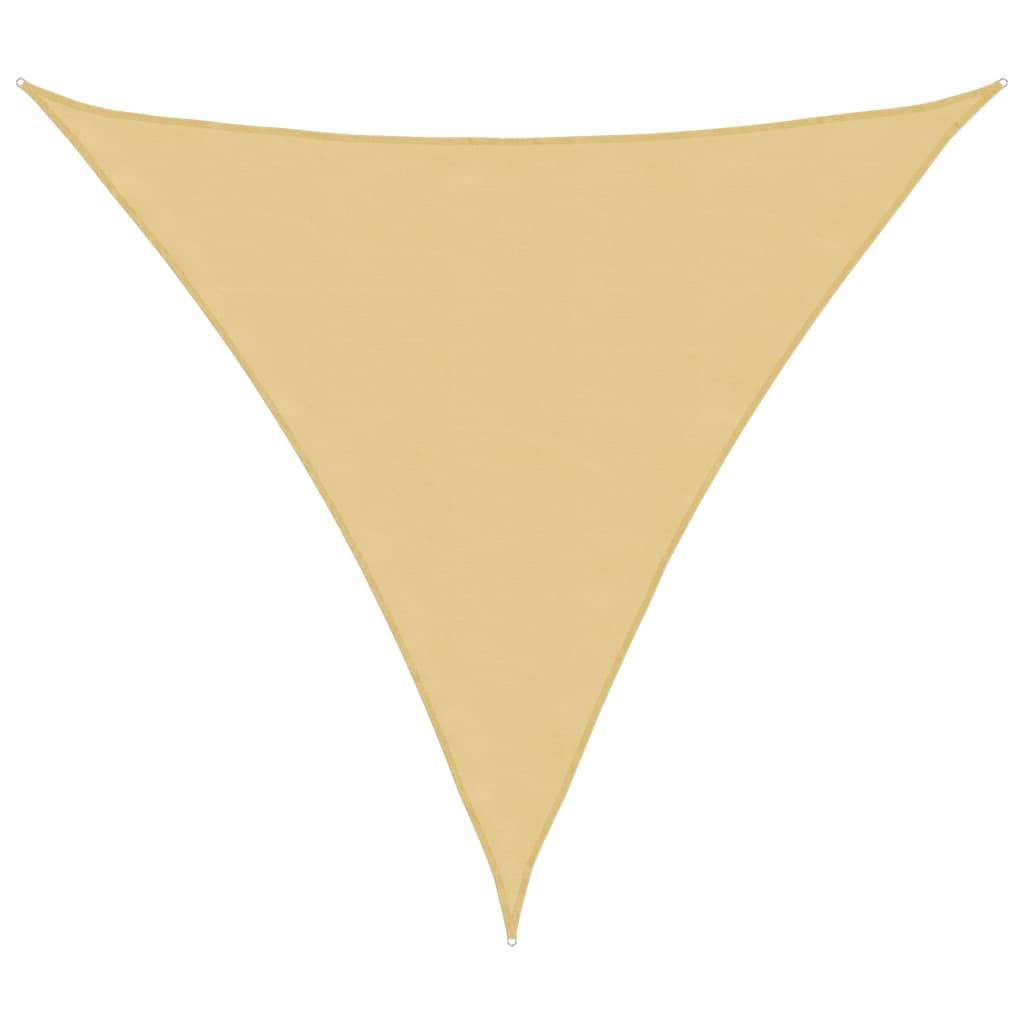 Voile d'ombrage polyester oxford sable 3,6 x 3,6 x 3,6 cm - PANGIVO - Image 1