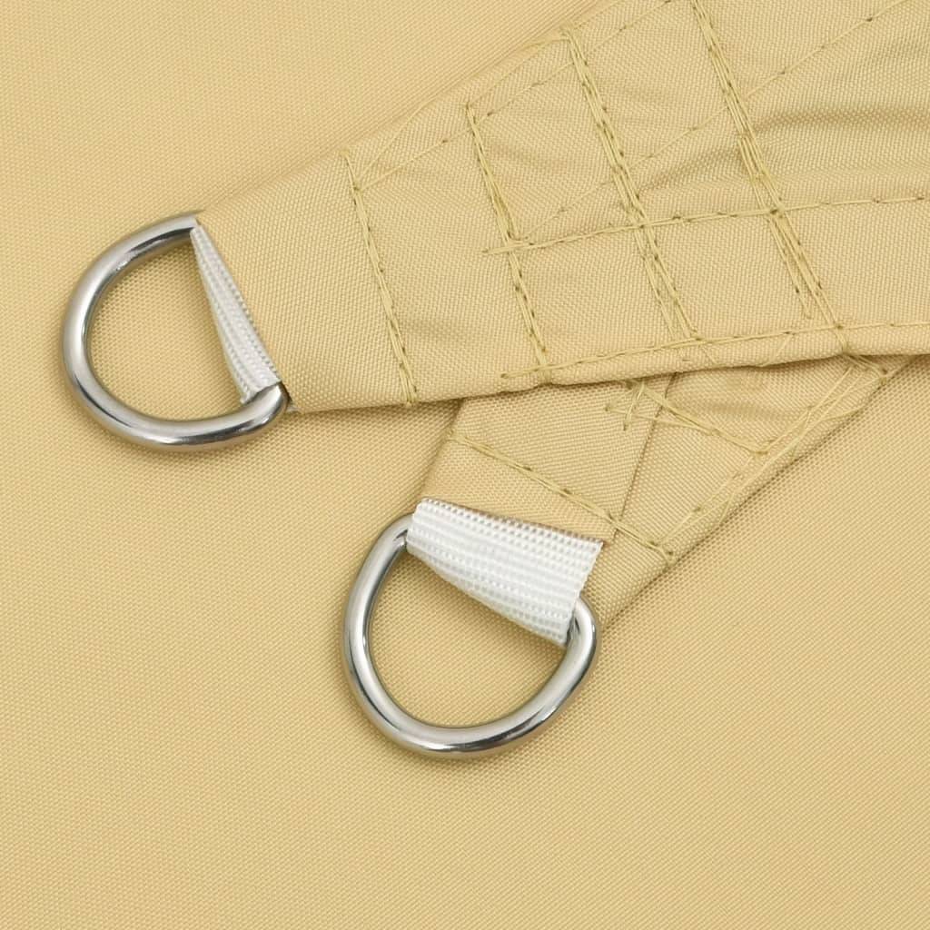 Voile d'ombrage polyester oxford sable 3,6 x 3,6 x 3,6 cm - PANGIVO - Image 5