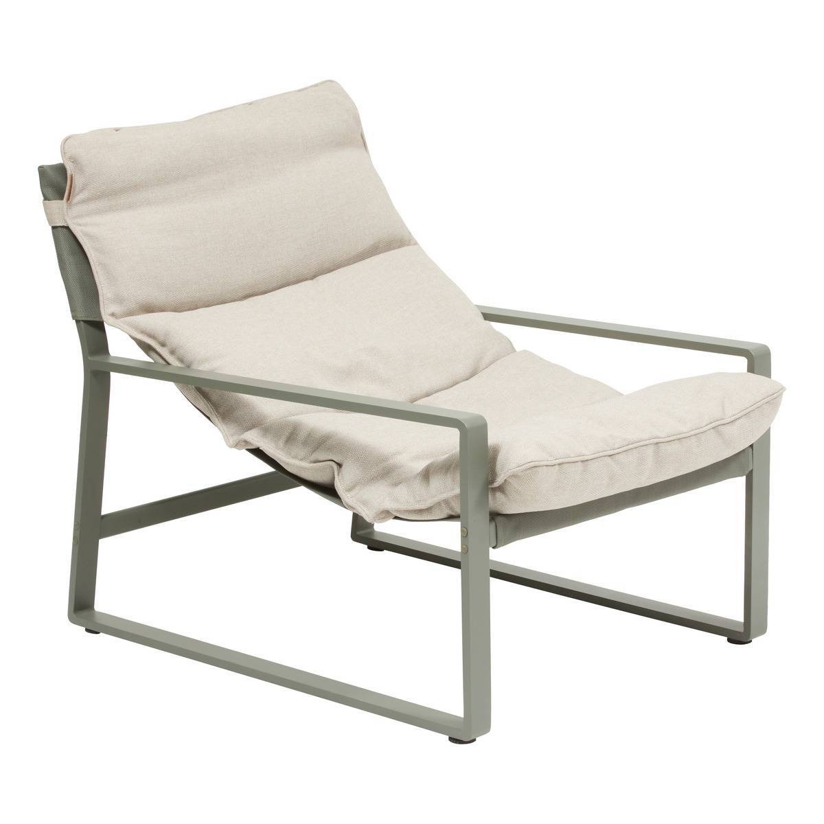 Hesperide - Fauteuil relax de jardin Lambinio vert laurier Hespéride - Image 2