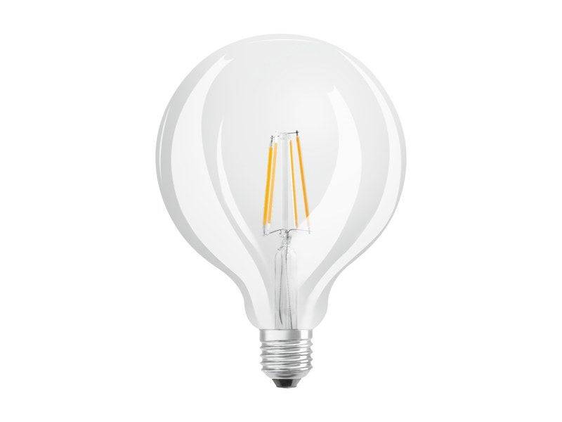 Osram - Ampoule variable led clair globe 95 mm E27 1521 Lm 100 W blanc chaud, OSRAM - Image 1