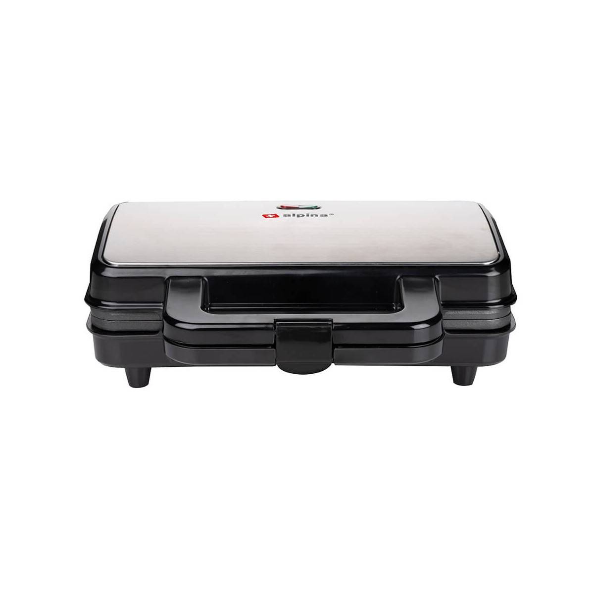 Alpina - Appareil à croque monsieur 900W Plaque anti-adhésive ALPINA - Image 5