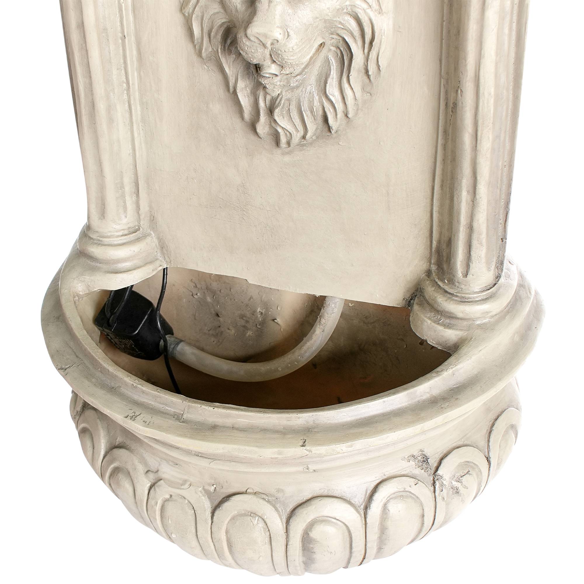 Beliani - Fontaine décorative Résine Beige clair MARMORE - Beliani - Image 8