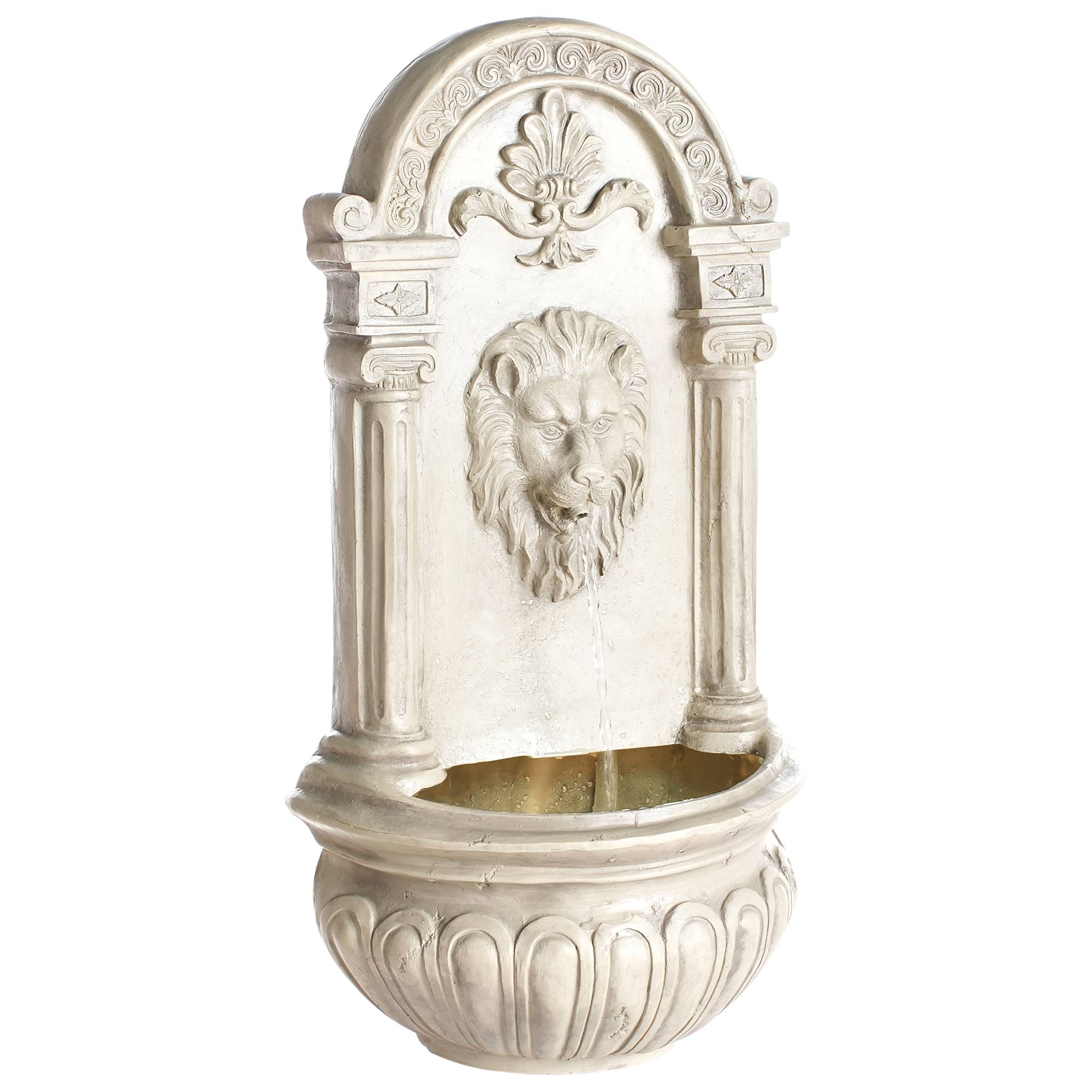 Beliani - Fontaine décorative Résine Beige clair MARMORE - Beliani - Image 5