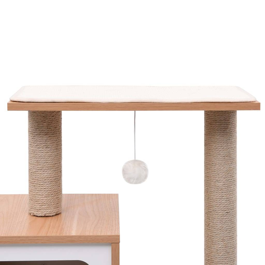 Vidaxl - Arbre à chat avec tapis à gratter en sisal 82 cm vidaXL - Image 3