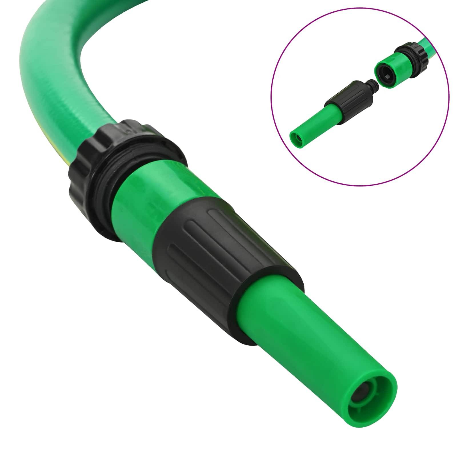 Vidaxl - Tuyau de jardin 5 couches Vert et jaune 3 / 4'' 20 m PVC vidaXL 42035823 - Image 9