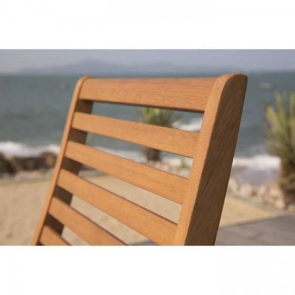 MARKET24 - Lot de 2 chaises de jardin pliantes en Acacia FSC - 57 x 46,5 x 90 cm - Image 5