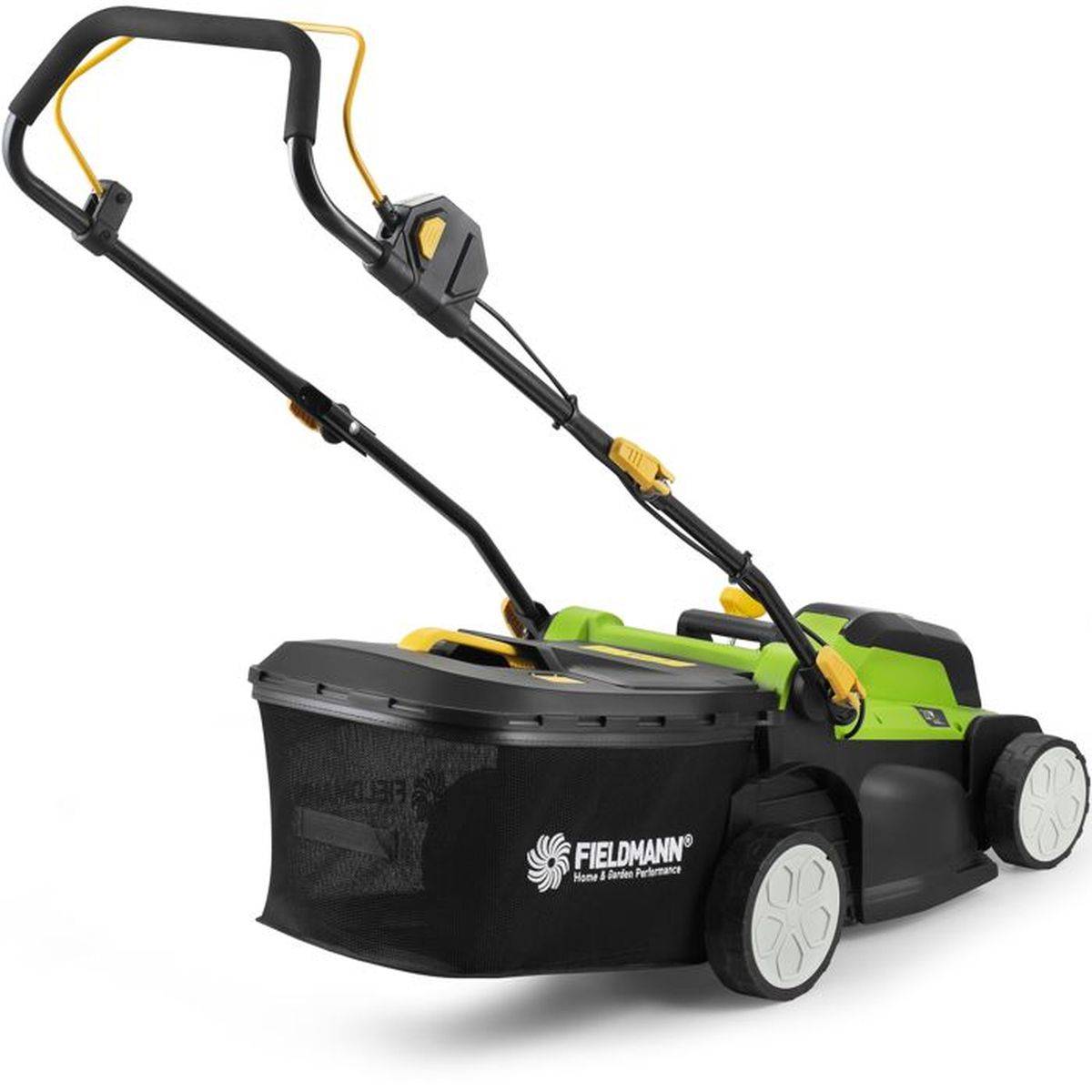 Tondeuse à gazon sans fil 20 V 37 cm, mulching, hauteur réglable 75 mm - Fieldmann - Image 5