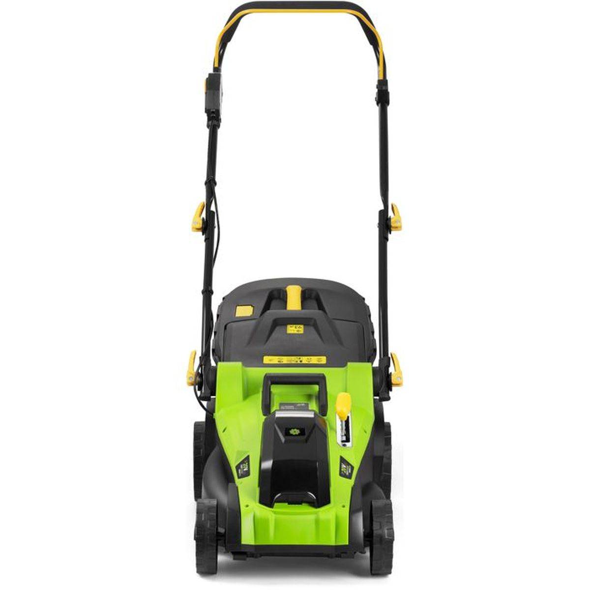 Tondeuse à gazon sans fil 20 V 37 cm, mulching, hauteur réglable 75 mm - Fieldmann - Image 6