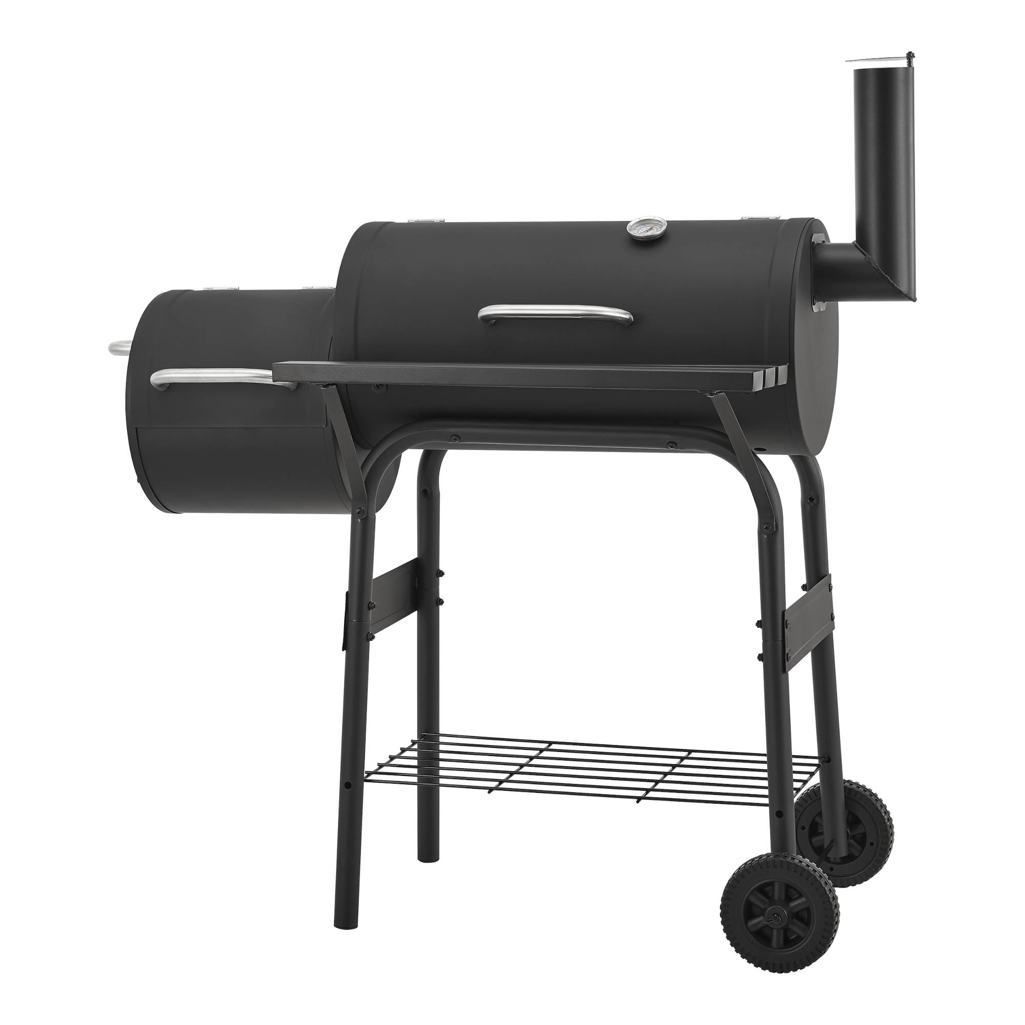 Casa.Pro - Barbecue fumoir Arielli 115 x 110 x 64 cm noir casa.pro - Image 7