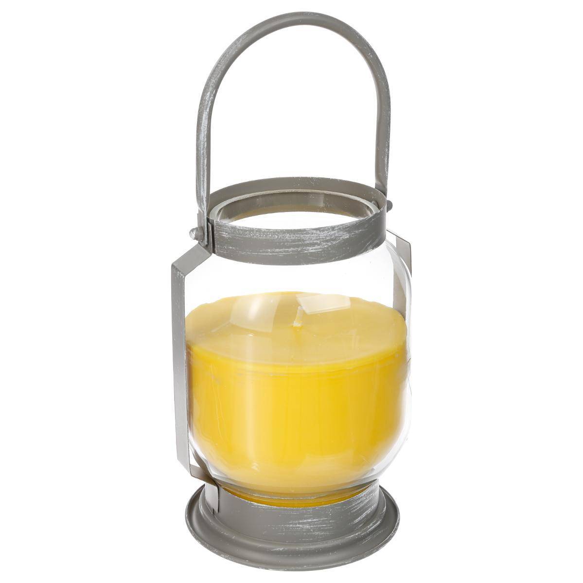 Atmosphera - Lanterne bougie parfumée citronnelle 1kg - Atmosphera Créateur d'intérieur