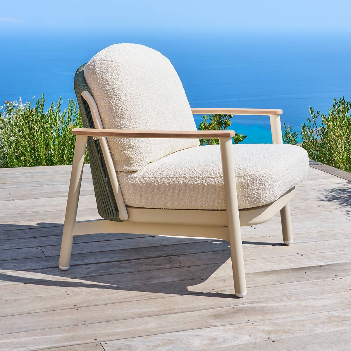 Hesperide - Fauteuil de salon de jardin Mylore argile Hespéride - Image 1