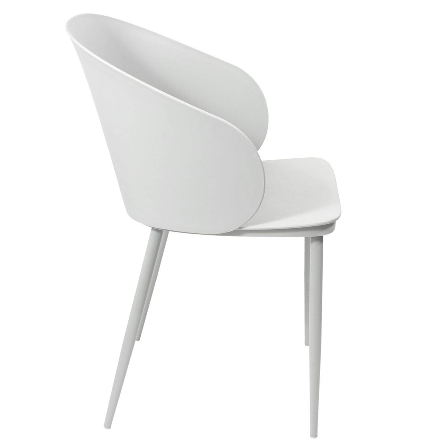 Sans Marque - Fauteuil design à coque Alison - Image 3