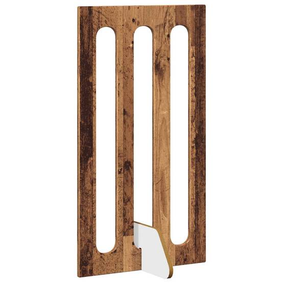 ComfortXL - Barrière Clôture Pliable Modulable Pour Animaux En Bois Intérieur Montage Sans Perçage 100x38x90cm Chêne - Image 4
