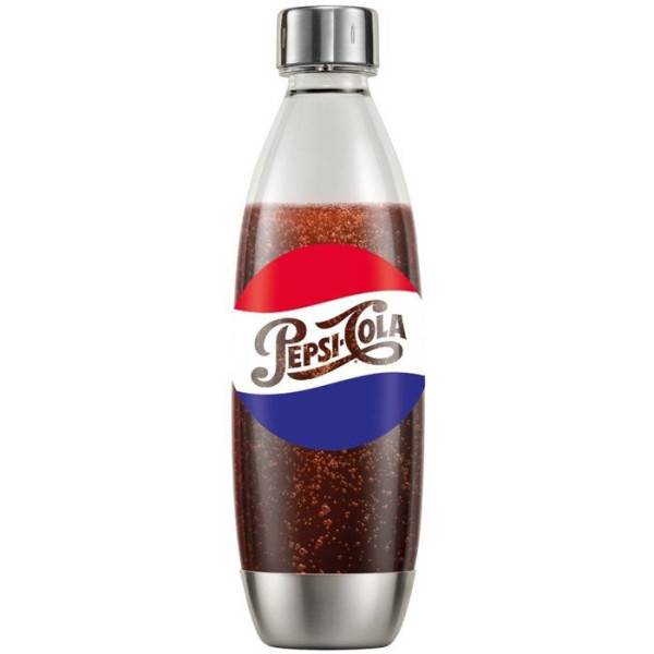 Machine a Soda Bouteille gazeuse SODASTREAM - Fuse Pepsi Metal Edition Limitée - 1 L - Compatible lave-vaisselle - Sans BPA - Design collector - Image 1