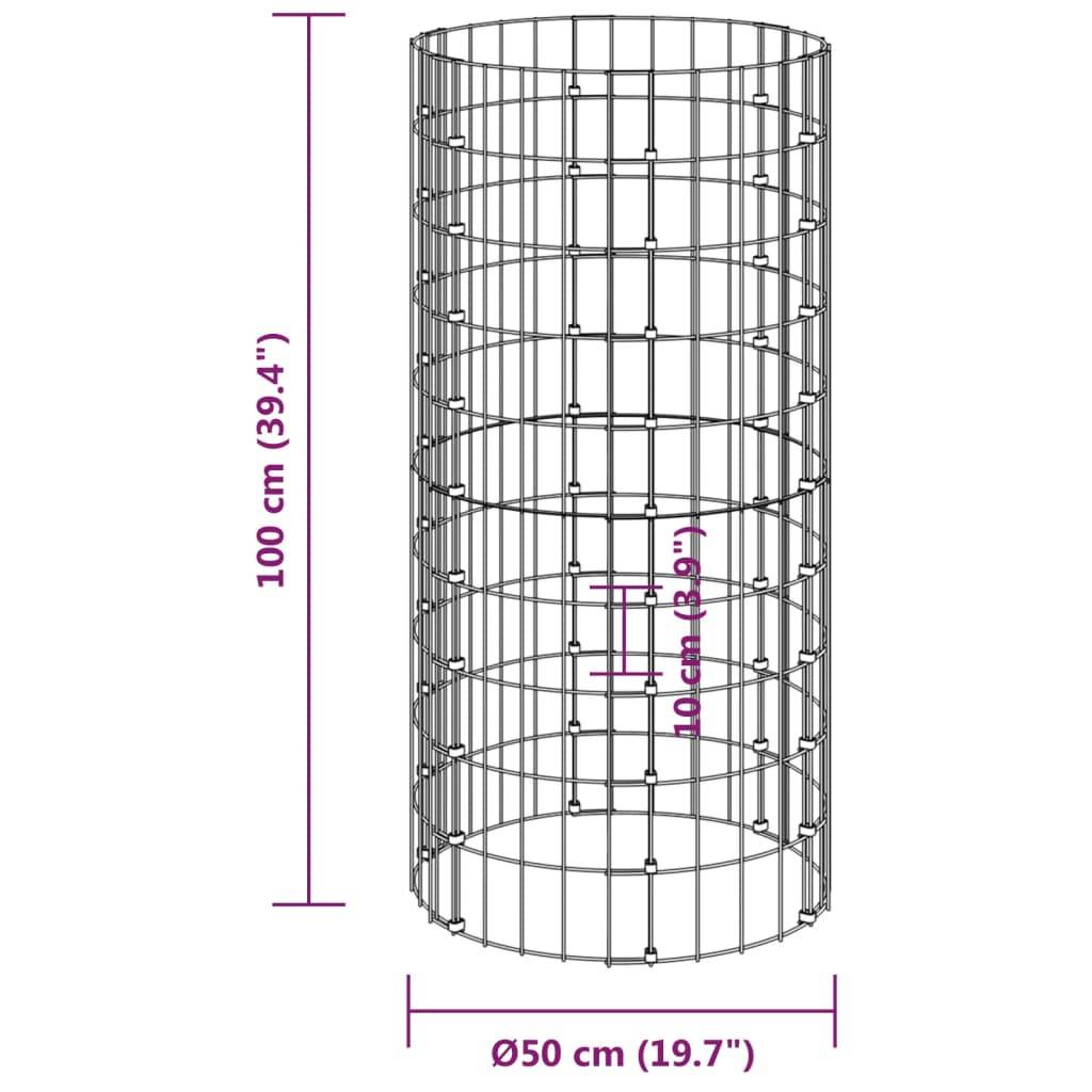 ComfortXL - Bac à compost en acier galvanisé grande hauteur pour jardin Ø50x100 cm – ComfortXL Outdoor Living - Image 5