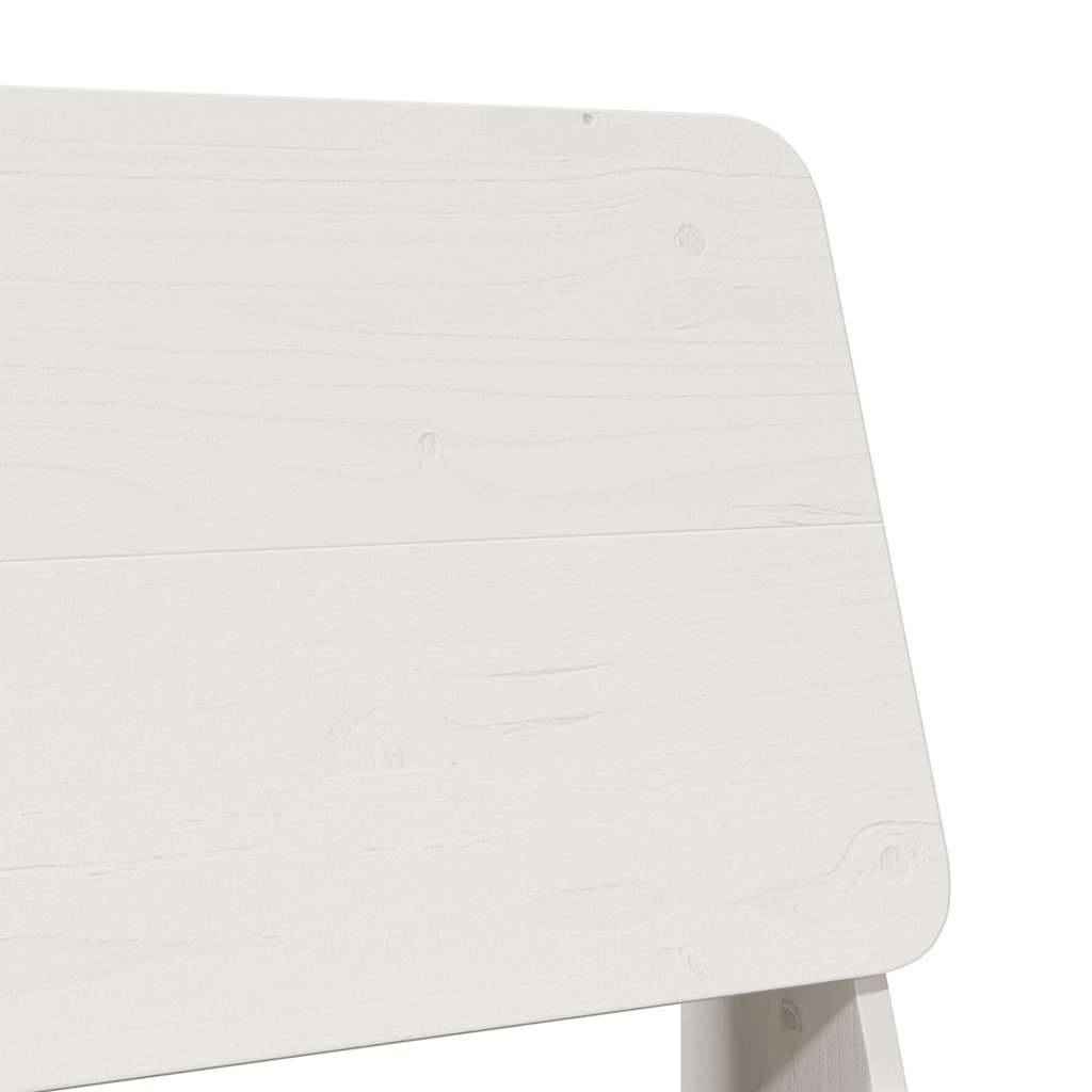 Vidaxl - Chaise de jardin blanc 60x64x70,5 cm bois de pin massif vidaXL 859308 - Image 5