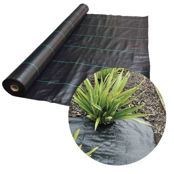 Toile de paillage anti-mauvaises herbes 1x25 m 100 g/m² - PRACTO GARDEN - Image 4