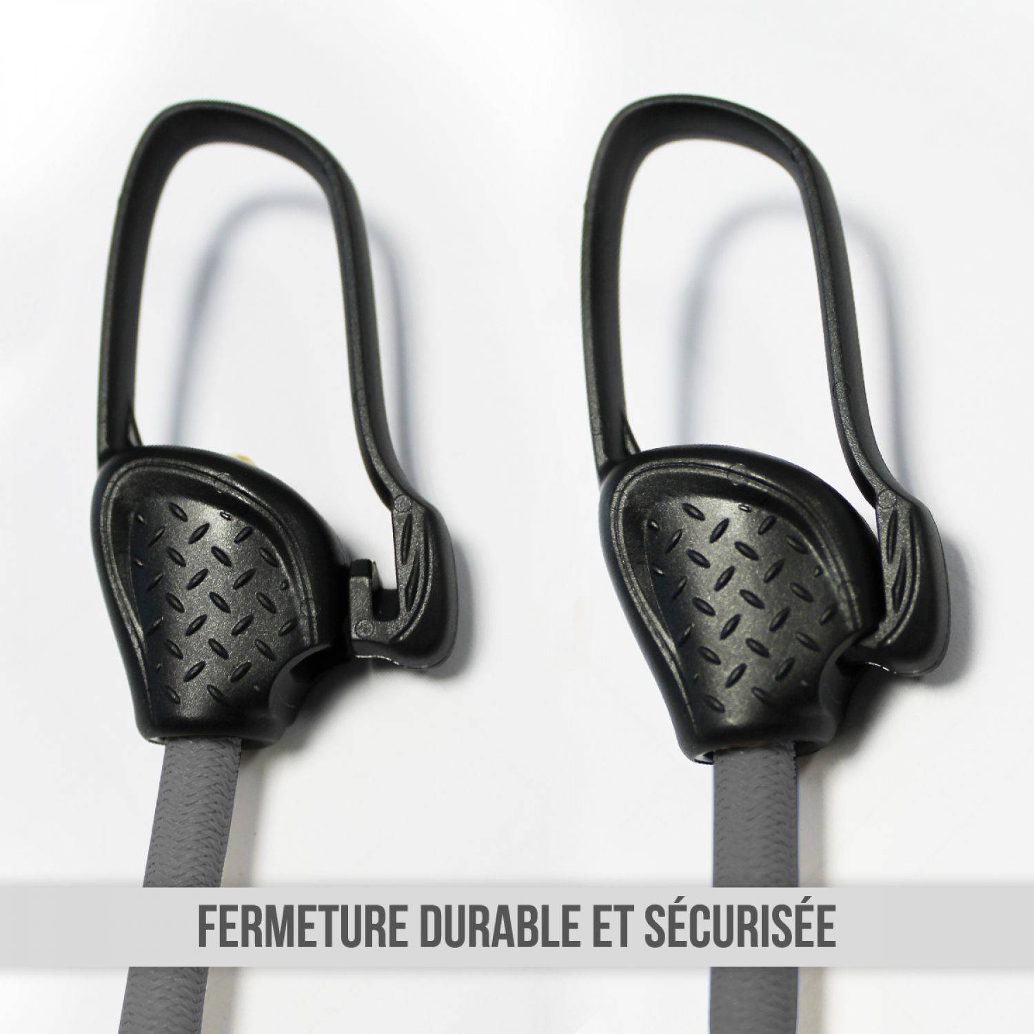 Linxor - Lot de 10 tendeurs sandows sécurisés et normés - Gris - Linxor - Image 4