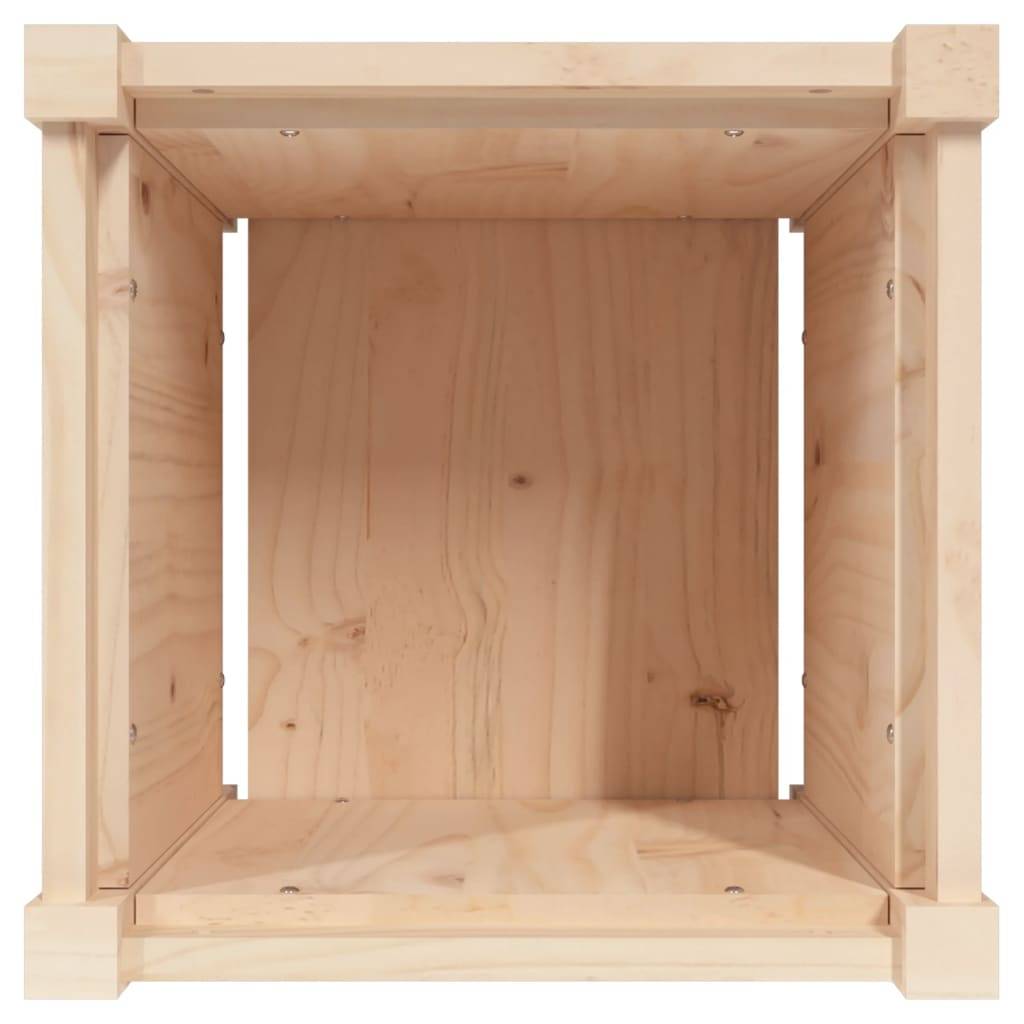 Maison Chic - Lot de 2 Jardinières - Bac à Fleurs - Pot De Fleurs bois de pin massif - Image 9