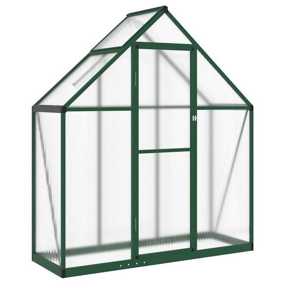 Serre aluminium et polycarbonate vert 169 x 58 x 195 cm - PANGIVO - Image 2