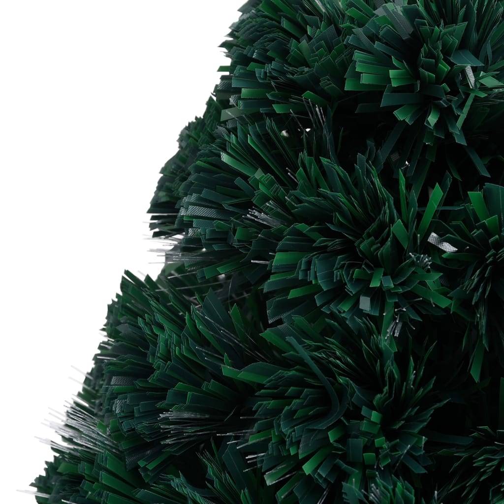 ComfortXL - Petit sapin de Noël lumineux fibre optique et LED avec cônes Vert 64 cm – ComfortXL Outdoor Living - Image 7