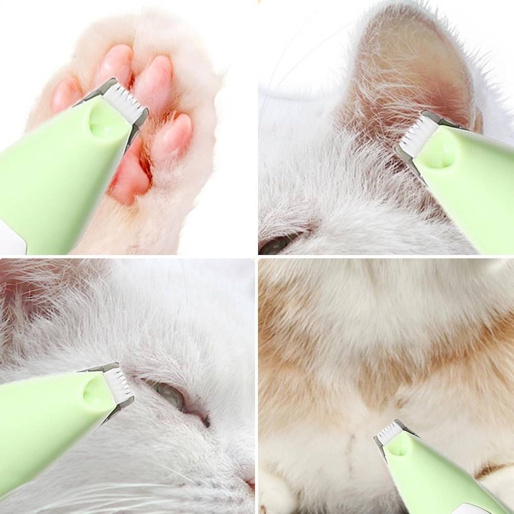 IntiMeg - Tondeuse pour pattes d'animaux avec lumière LED Jaune IntiMeg - Image 4