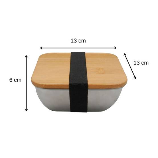 Boîte à repas isotherme en inox qui passe au microonde 600 ml Fackelmann Move - Image 3