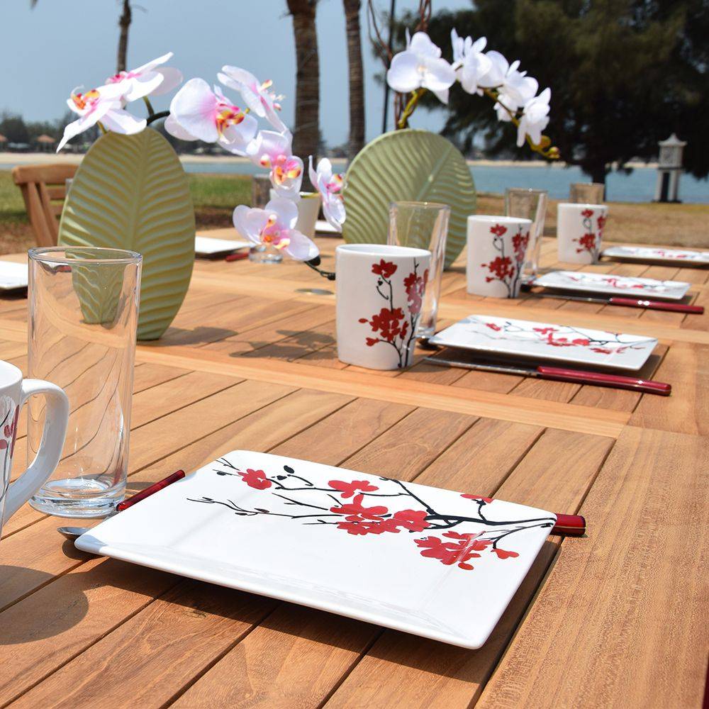 Teck'Attitude - Salon de jardin teck massif Antalya, 8 places - TECK'Attitude - Image 3