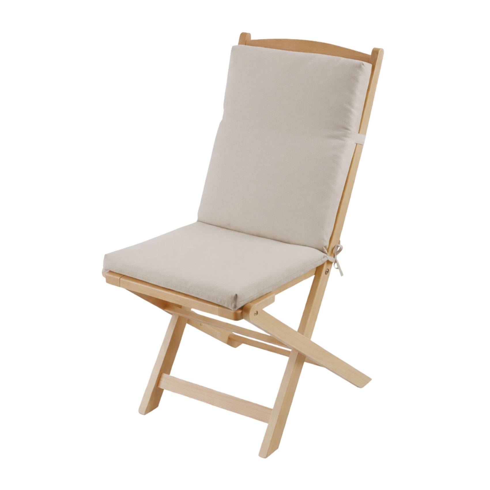 Home Maison - Coussin de fauteuil extérieur assise et dossier MINORQUE - HOME MAISON - Polyester - Beige - Image 1