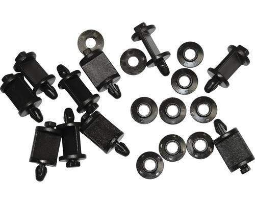 Juliana - Clips de fixation pour isolant plastique à bulle. lot de 10 - Image 1