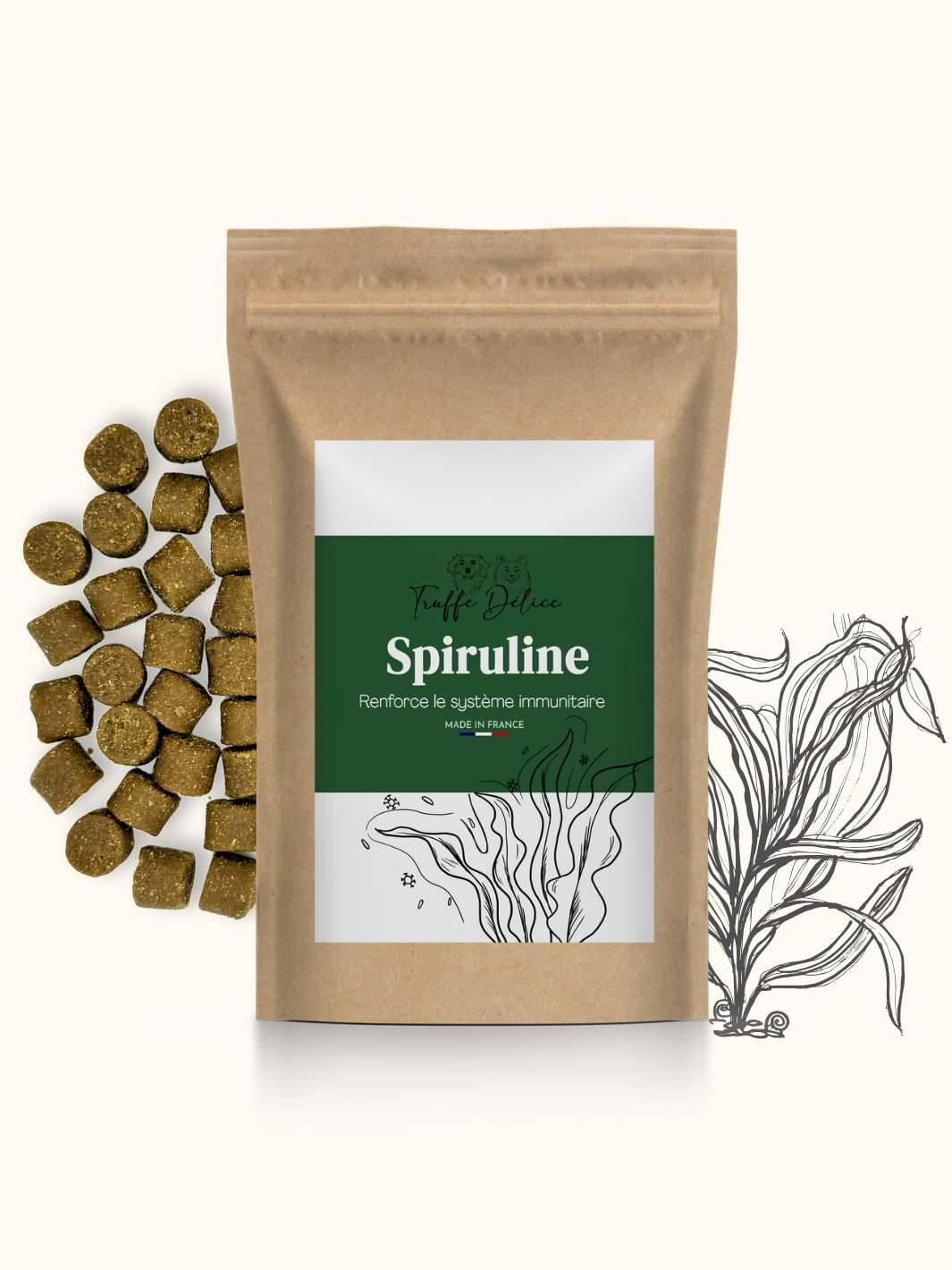 Spiruline chien Truffe Délice
