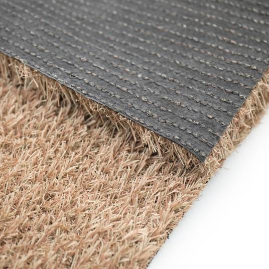 Decoweb - Gazon artificiel Arty Couleur Beige, 20 mm, 2m x 24m - Decoweb - Image 5