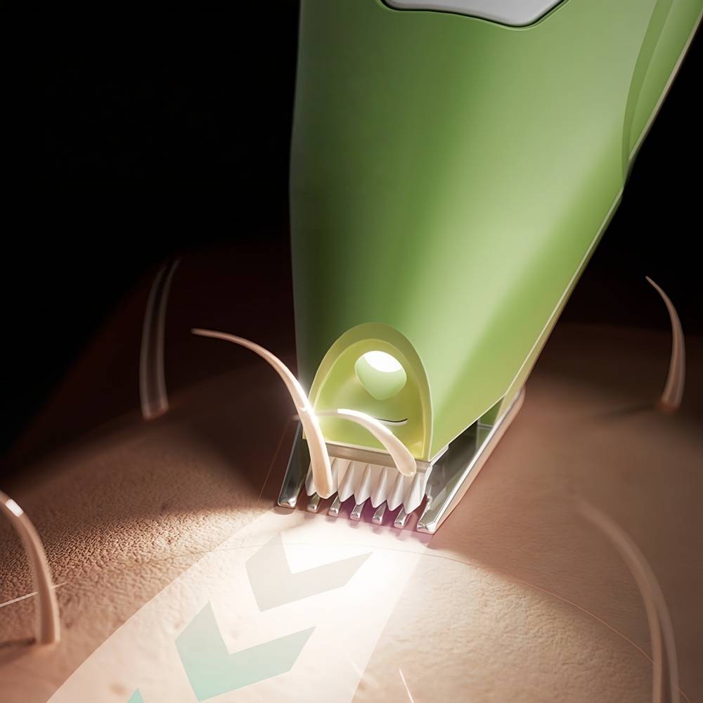 IntiMeg - Tondeuse pour pattes d'animaux avec lumière LED Vert IntiMeg - Image 3