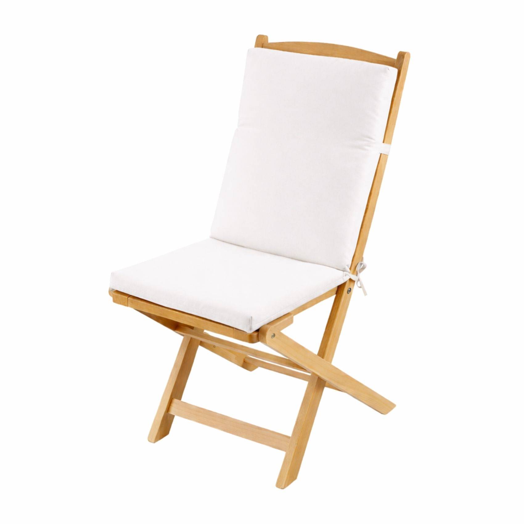 Home Maison - Coussin de fauteuil extérieur assise et dossier MINORQUE - HOME MAISON - Polyester - Blanc - Image 1