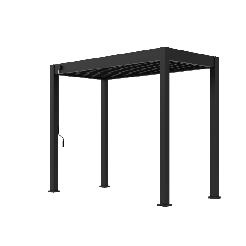 Ombrea - Pergola Barbecue Ombréa 3x1,5M autoportante - Anthracite - Image 6