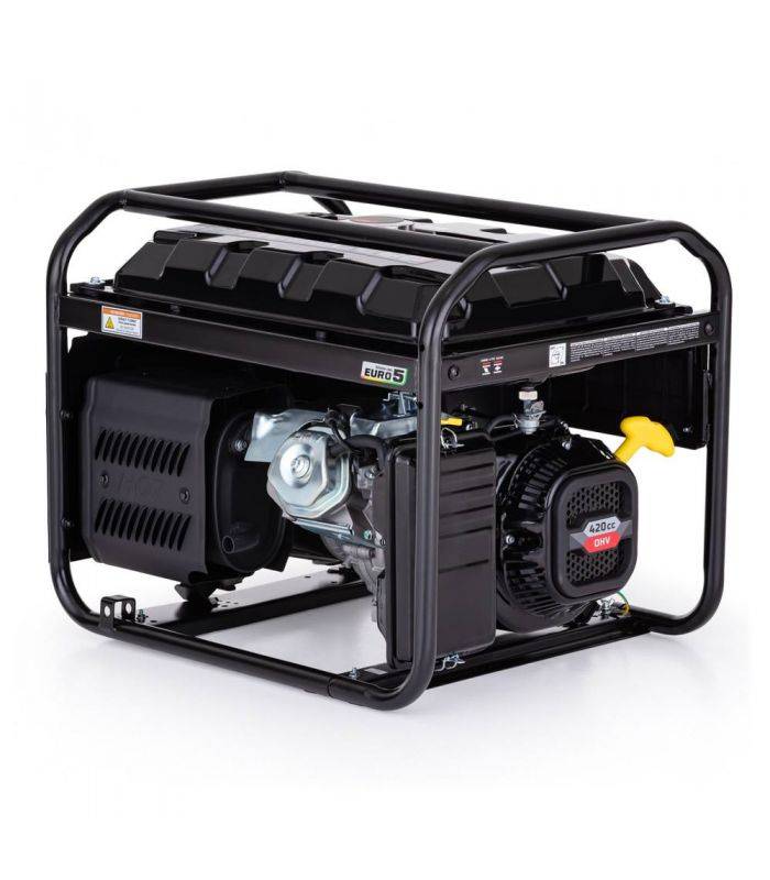 Générateur électrique portable 6 kW AVR pour chantiers, secours et ateliers - Hahn  Sohn HGG 8000X - Image 2