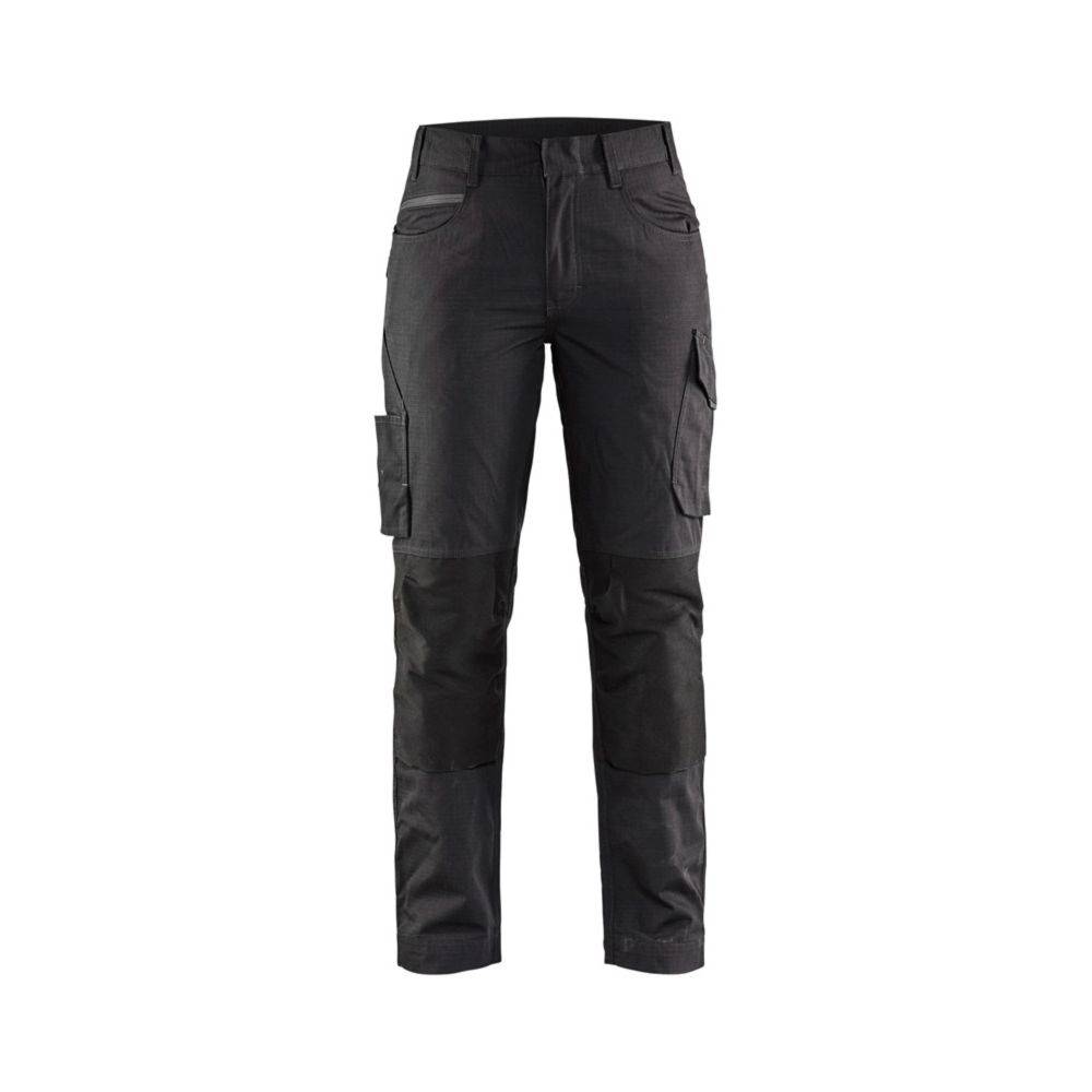 Pantalon de services femme Blaklader +STRETCH Noir / Gris Foncé 42 - Image 1