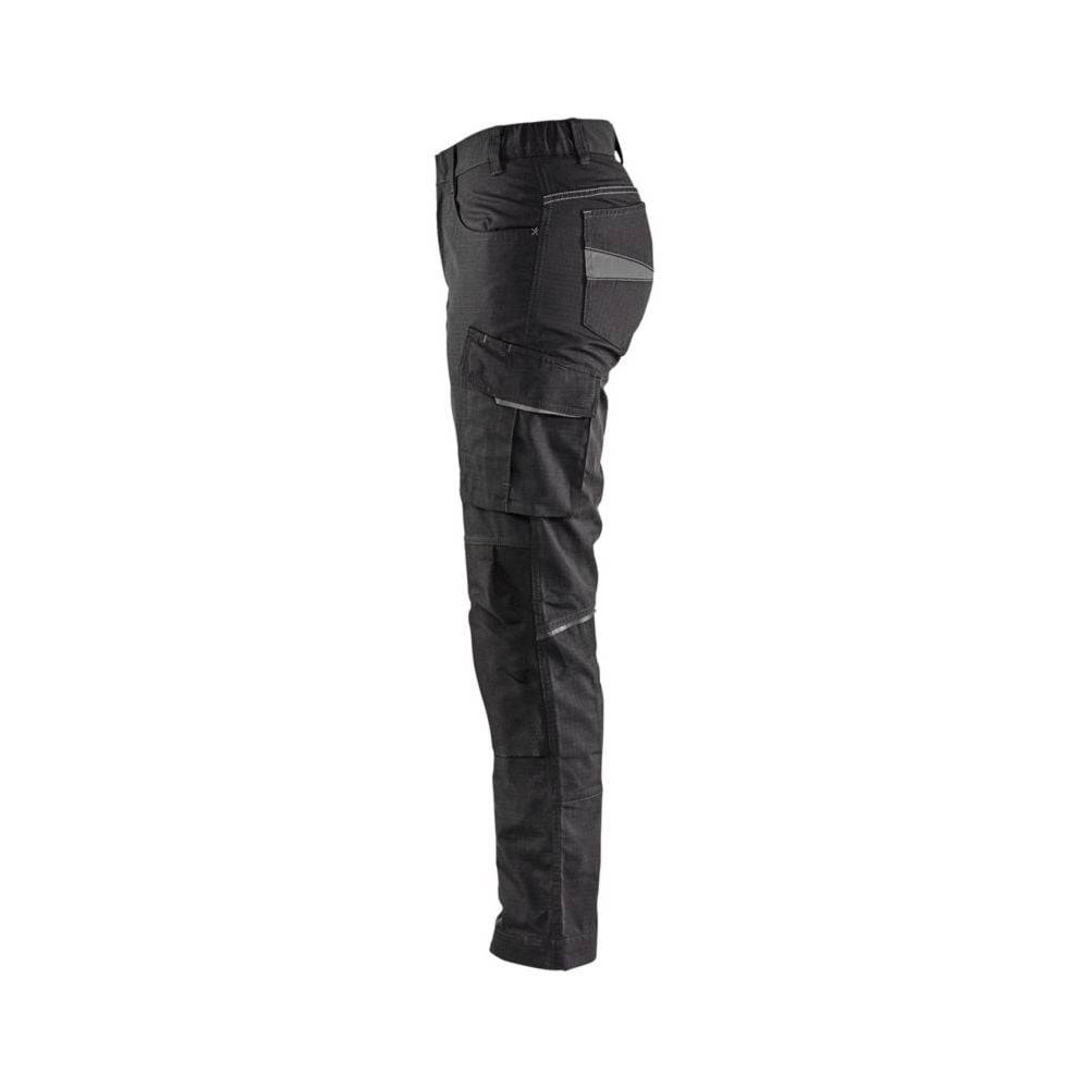 Pantalon de services femme Blaklader +STRETCH Noir / Gris Foncé 42 - Image 4