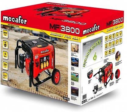 Groupe électrogène portable MF3800 - Réservoir 15 litres - 3500 W - MECAFER - 450138 - Image 5