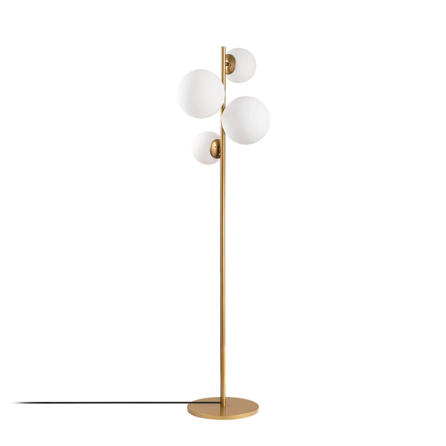 Concept Usine - Lampadaire vintage doré - 4 lampes CANDICE - Image 5