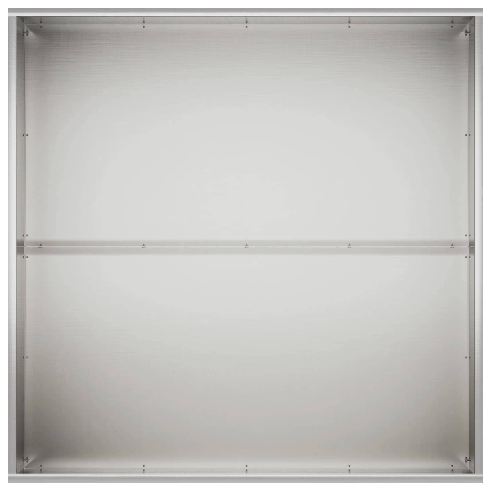Vidaxl - Cache-pot de jardin Argenté 100 x 100 x 40 cm Acier inoxydable vidaXL 8005128 - Image 5