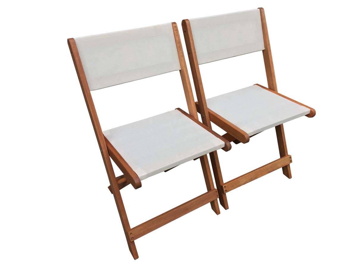 Habitat Et Jardin - Table Et Chaises De Jardin En Bois Exotique  "séoul" - 1 Table + 6 Chaises - Maple - Beige -habitat Et Jardin - Image 4