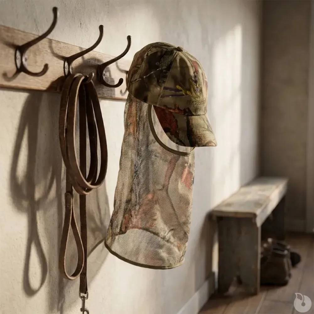 Casquette filet ghost camo forest polyester/coton Taille - Image 5
