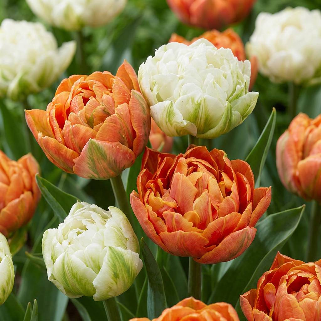 La Green Touch - Tulipe Candle Light en mélange - 12 bulbes - calibre 11/12 - Image 1